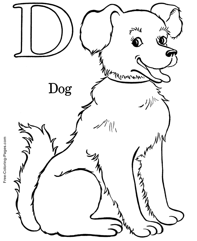 abc printable coloring pages free - photo #27