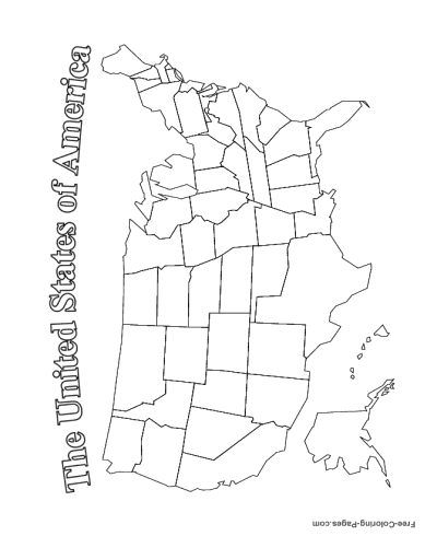 USA coloring pages