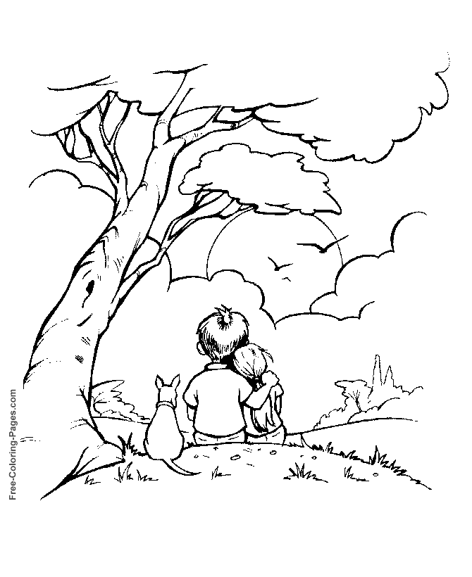 Bible coloring pictures to print