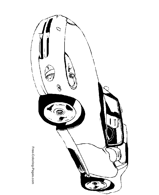 Car coloring pages - Cars 02