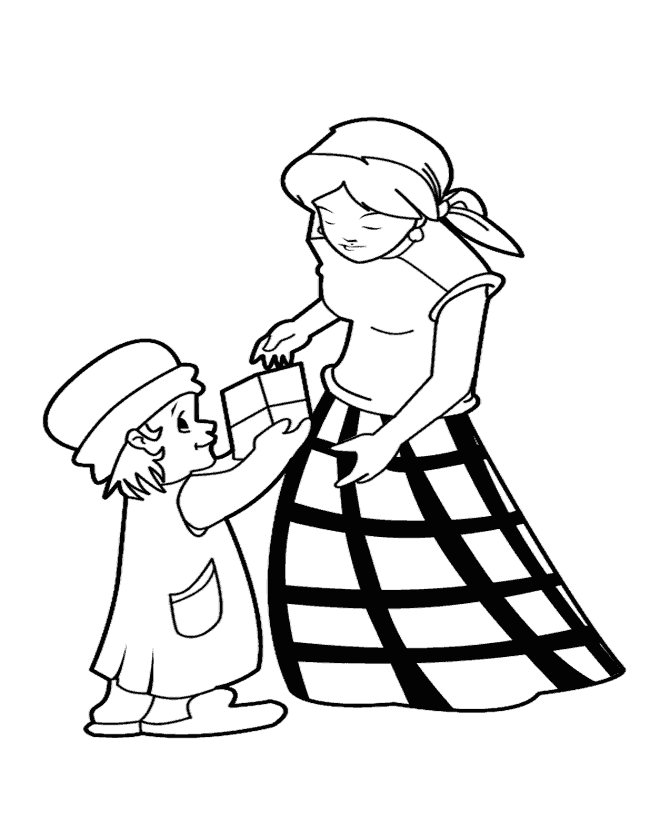 Mother´s Day coloring pages 3