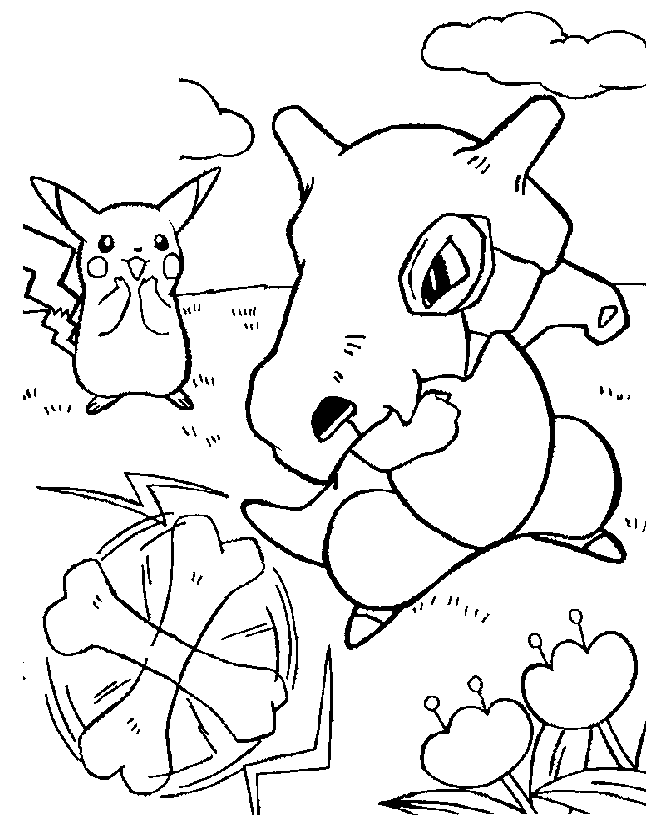 Pokemon coloring book pages - Page 8