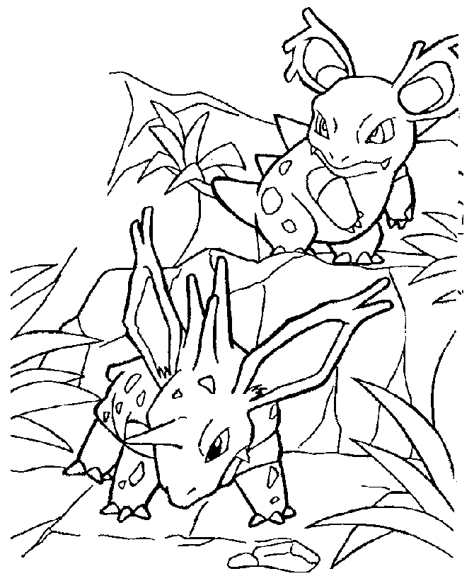 Pokemon coloring pages - Page 9
