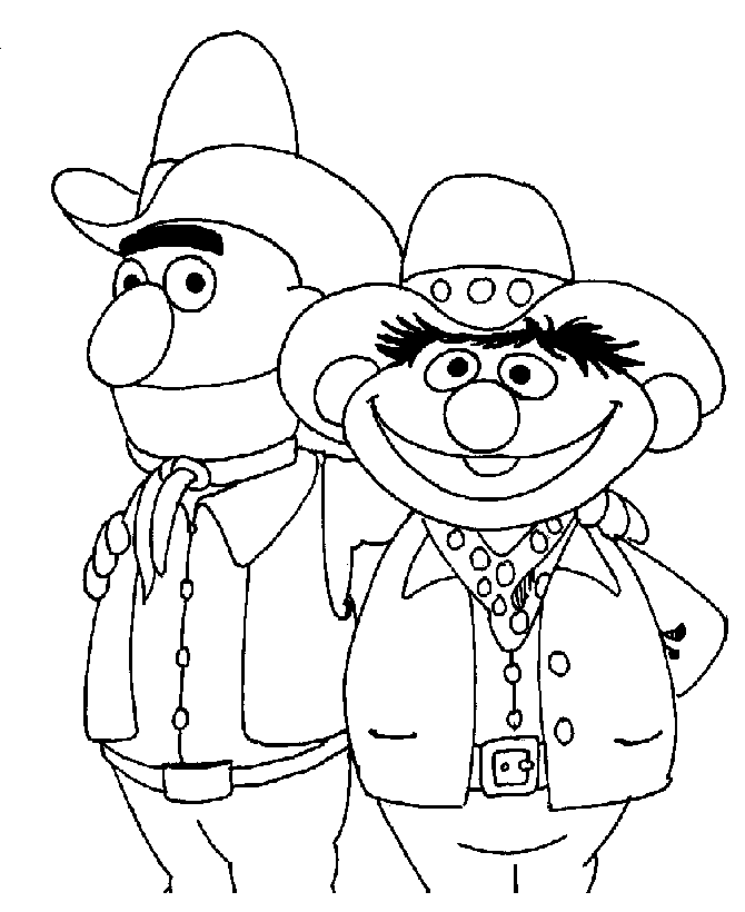 Sesame Street coloring pages to print