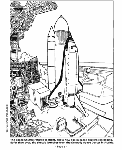 Print Space Shuttle pictures