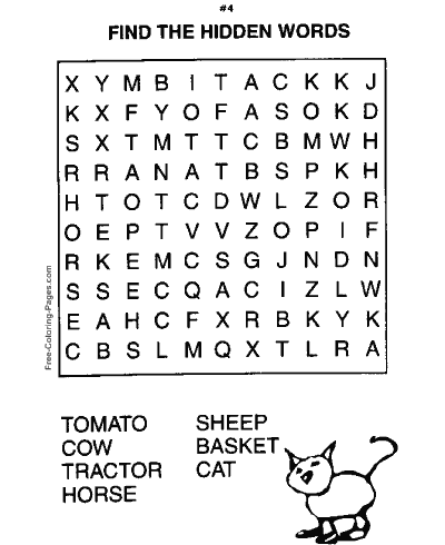 word search puzzles