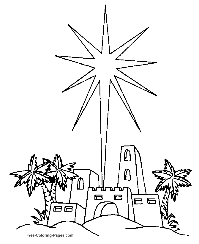 Print Bible coloring pages