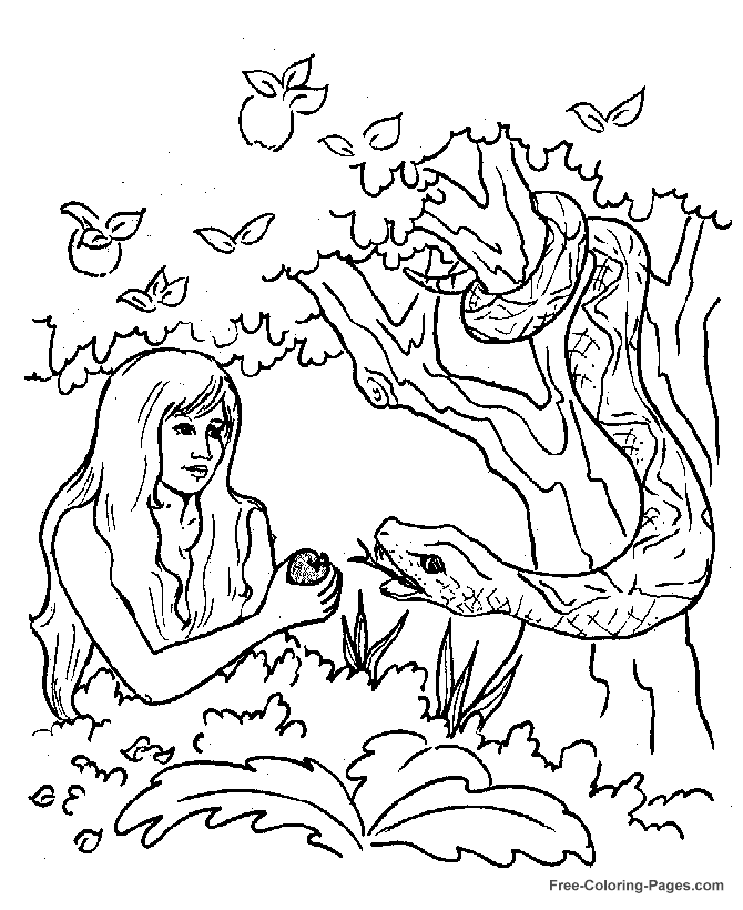 Print this Bible coloring picture