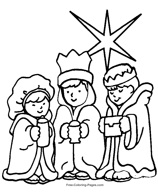 Bible coloring pages, sheets, pictures