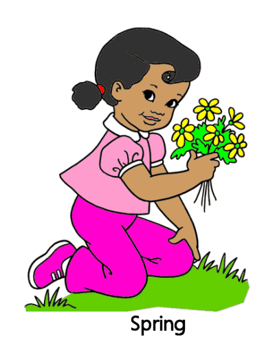 Printable Spring coloring pages