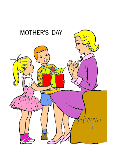 Mother's Day coloring pages