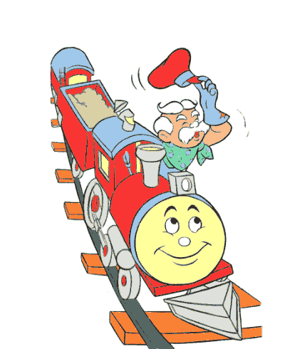 Printable Train coloring pages