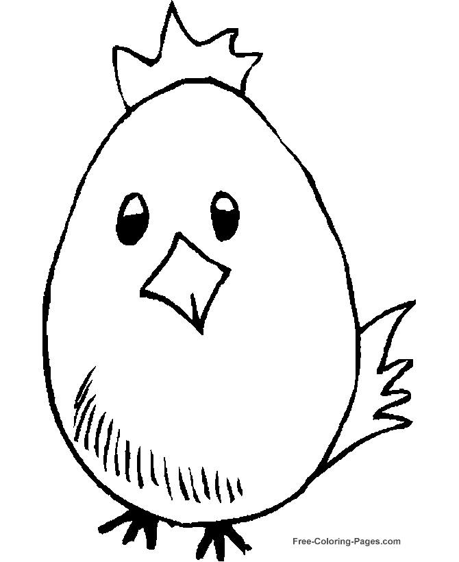 Easter coloring sheets - Easter eggs to color