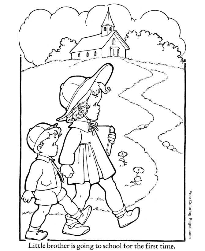 Autumn or Fall Coloring Pages - 13
