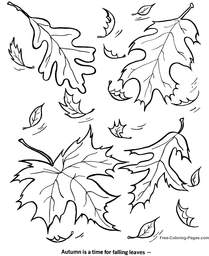 Fall Coloring Pages - 05