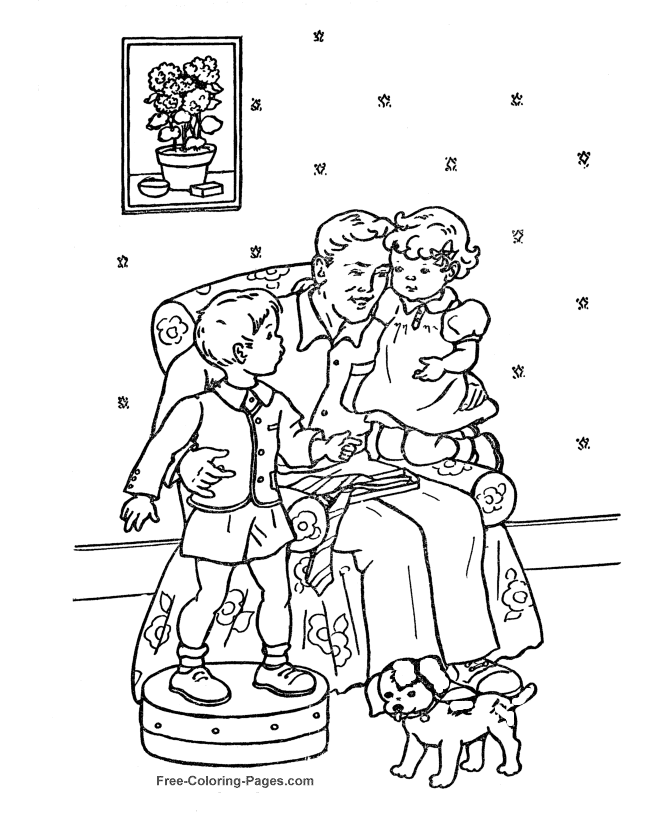 Father´s Day coloring pages 004