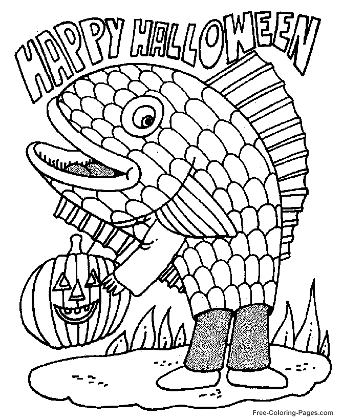 Halloween coloring pages - Halloween to color