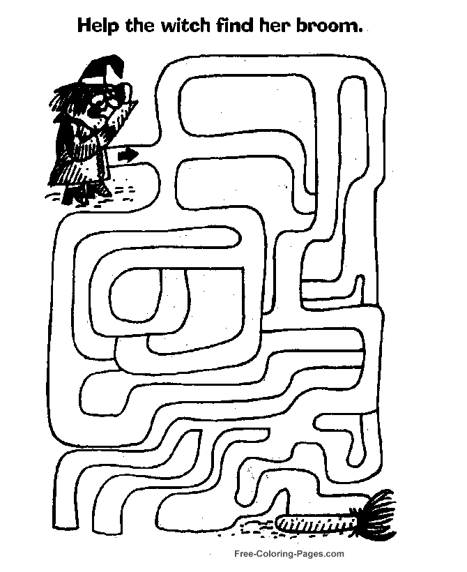 print channel maze games