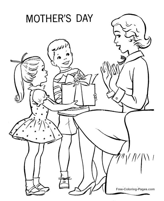 Mother´s Day coloring pages 03
