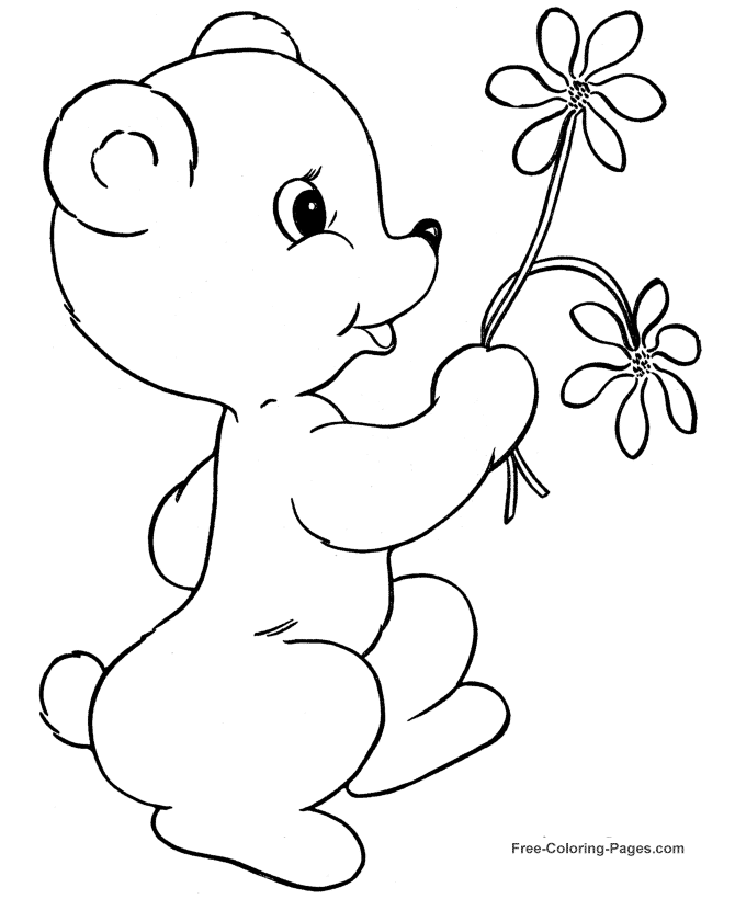 Mother´s Day coloring book pages 04