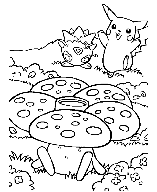 Pokemon coloring pages - page 1