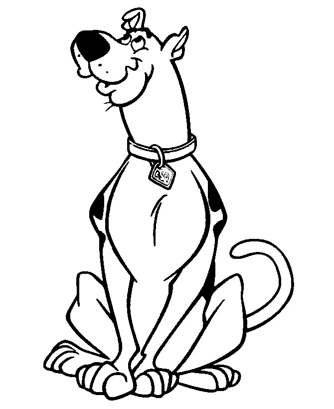 Scooby Doo coloring pages - Printable