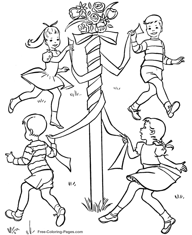 Spring Coloring Pictures - 27