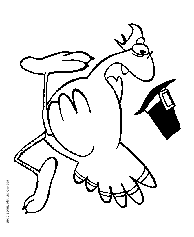 Printable Thanksgiving coloring pages 04