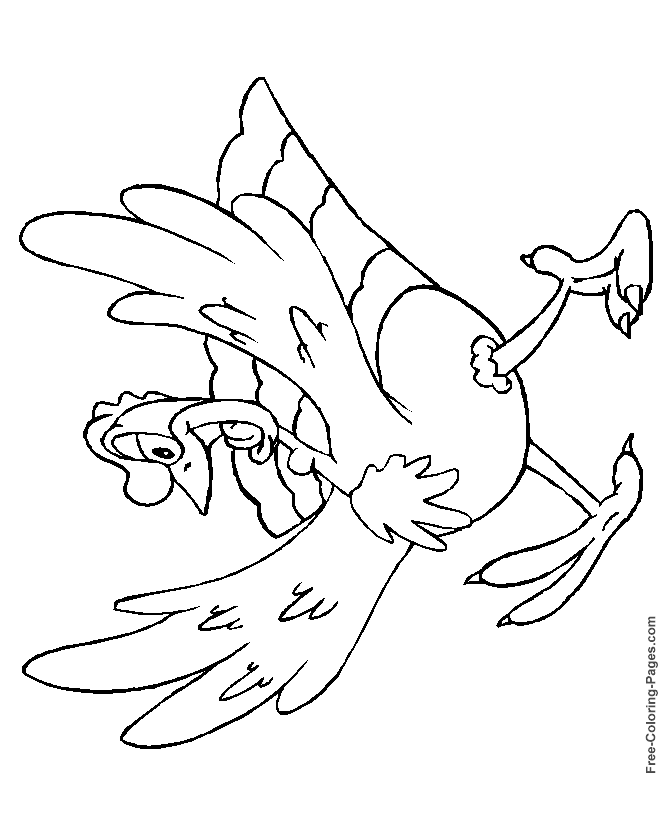 Printable Thanksgiving coloring pages 07