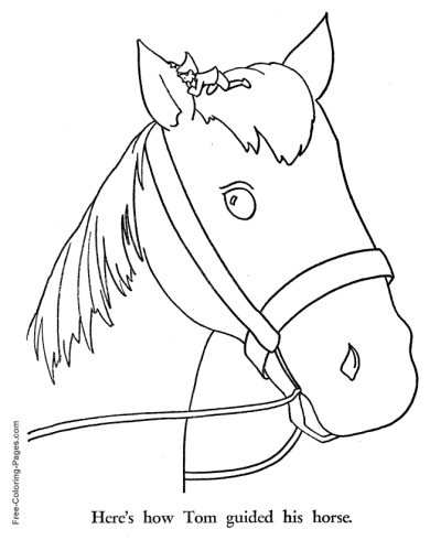 Story of Tom Thumb coloring pages
