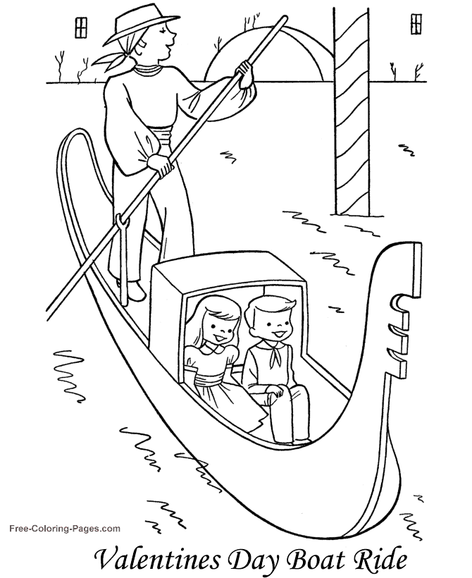 Valentine´s Day coloring pages - Be My Valentine 9