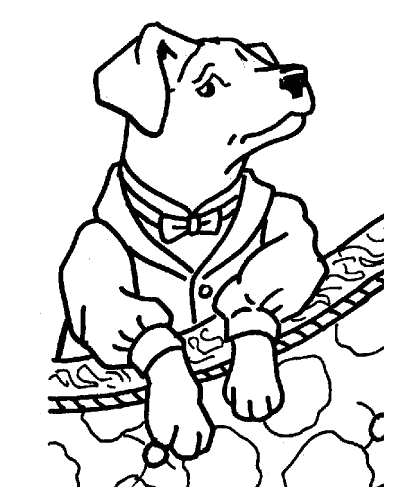 Wishbone coloring pages